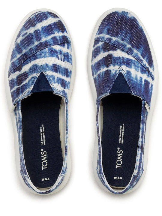 Alpargata Mallow Women's Knitted Espadrilles Navy Blue