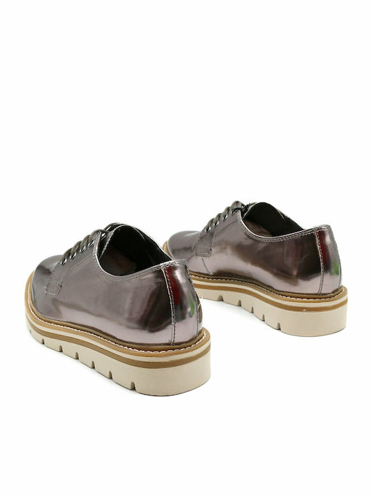 Women's Derby Shoes Gray