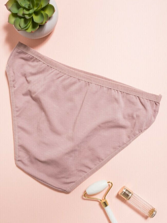 Damen Slip Braun