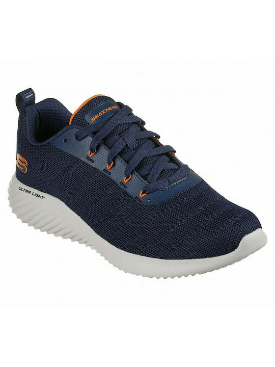 Skechers Bounder Herren Sportschuhe Laufen Blau