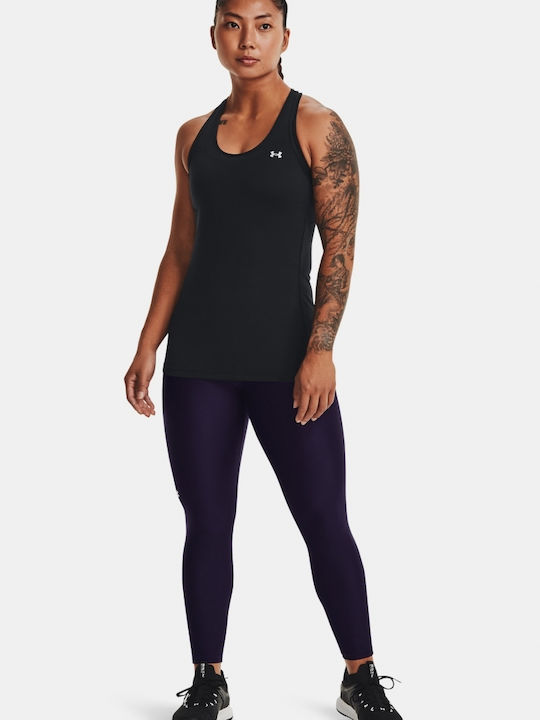 Heat Gear Training Women's Cropped Leggings Firming Shiny High Waist Purple