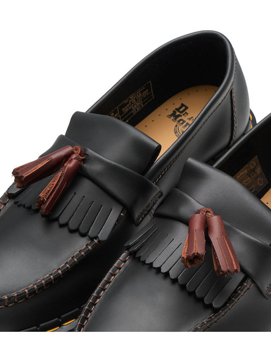 Adrian Men's Leather Loafers Black
