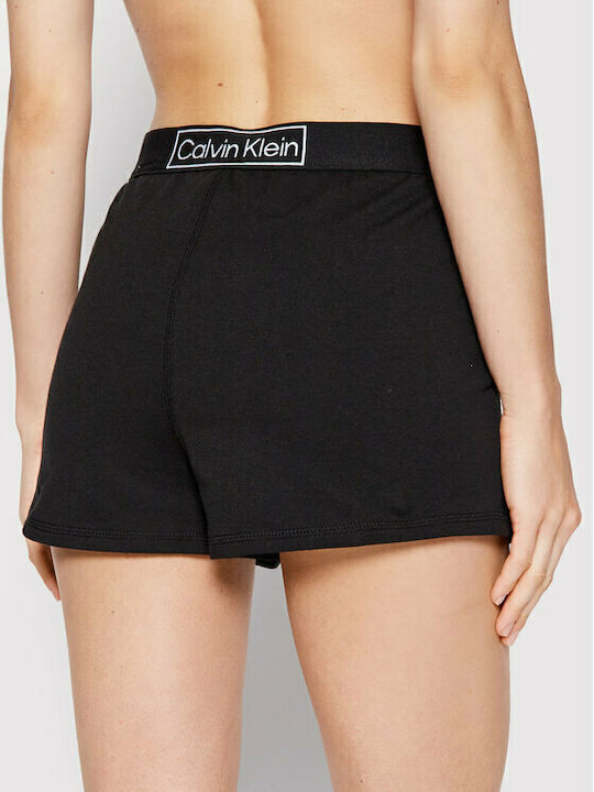 Calvin Klein Καλοκαιρινό Γυναικείο Σετ Πιτζάμας Βαμβακερό Λευκό