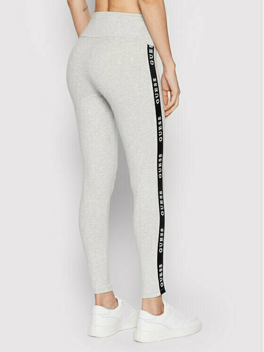 Guess Ausbildung Frauen Lang Leggings Hochgeschnitten Gray