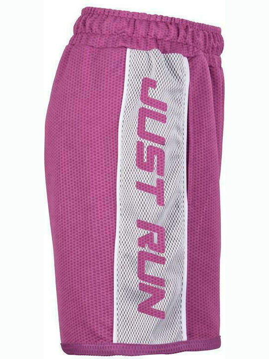 Damen Sportliche Bermuda Lila