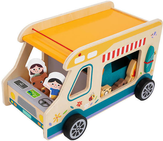 Tooky Toys Rulotă Mașinuță Pentru 3+ Ani