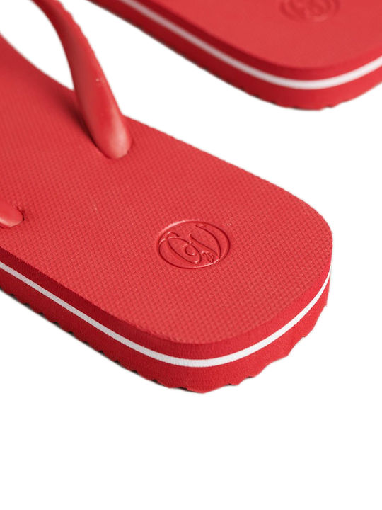 Ανδρικά Flip Flops Κόκκινα