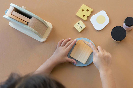 Little Dutch Wooden Toaster For 3+ Years 18 cm 10 pcs