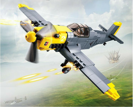 Sluban Cuburi De Construit German Fighter Pentru 8+ Ani 289 Bucăți