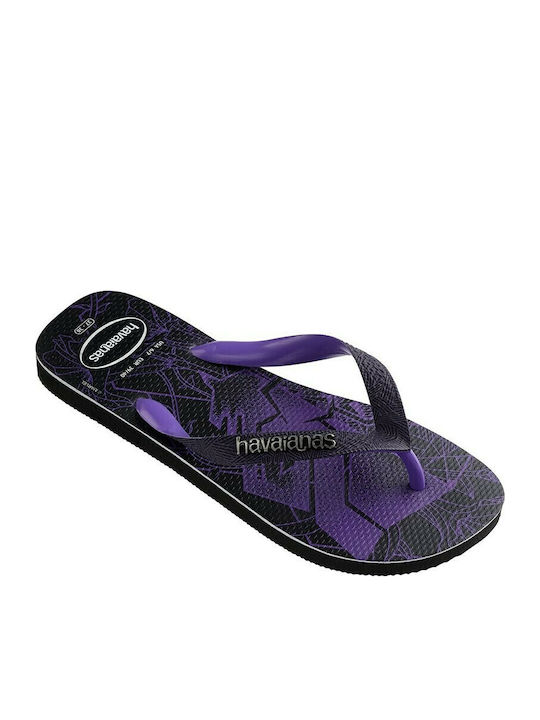 Top Marvel Herren Flip Flops Schwarze