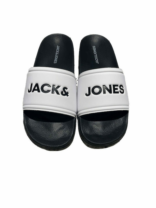 Men's Slides Black / White