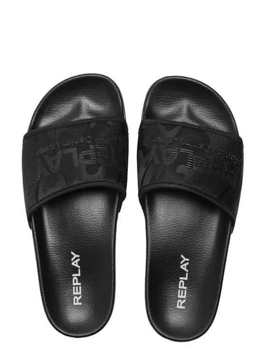 Up Camo Herren Slides Gray
