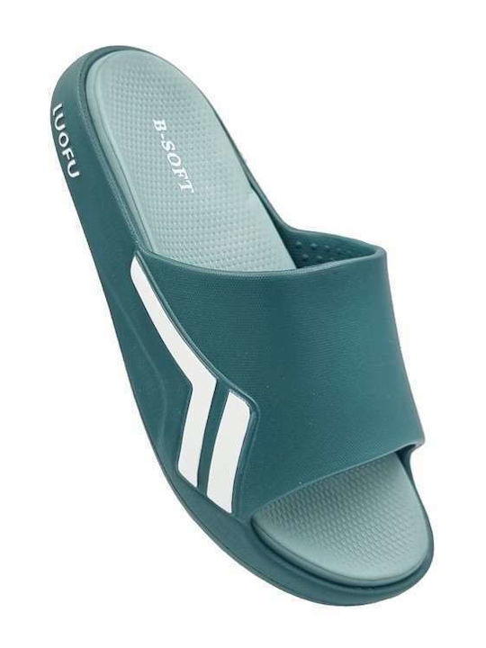 Men's Slides Anatomic Green