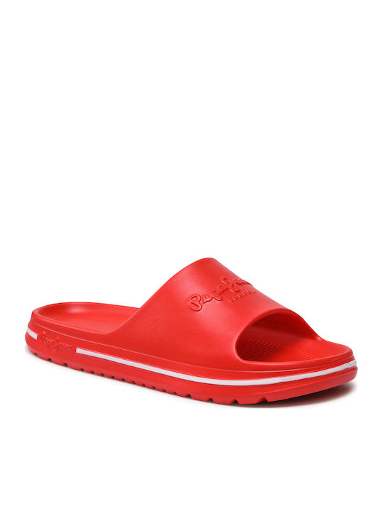 Men's Slides Red