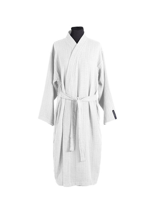 Guy Laroche Supreme Bathrobe 2τμχ with Hood White
