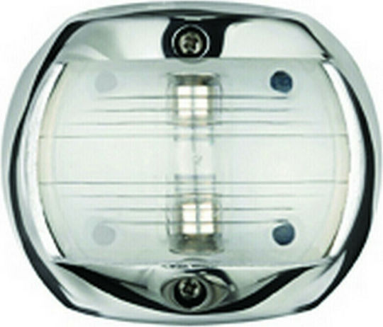 Osculati Boat Lighting Without Poles Oval Inox Light for Vessels Up to 12m 14.240