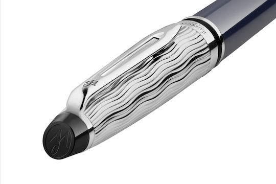 Waterman Special Edition Dlx Синя Писалка Fine 0.6mm От Inox