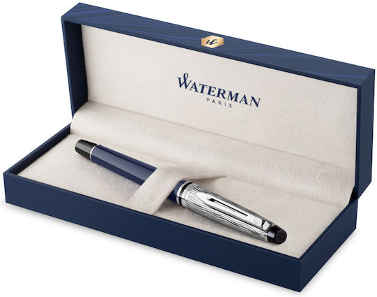 Waterman Special Edition Dlx Синя Писалка Fine 0.6mm От Inox