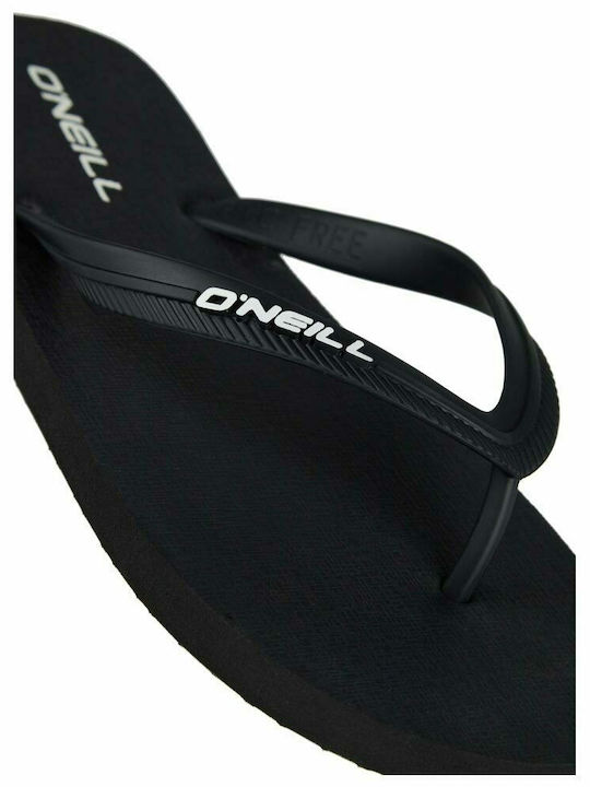 O'neill Profile Small Logo Flip Flops σε Μαύρο Χρώμα