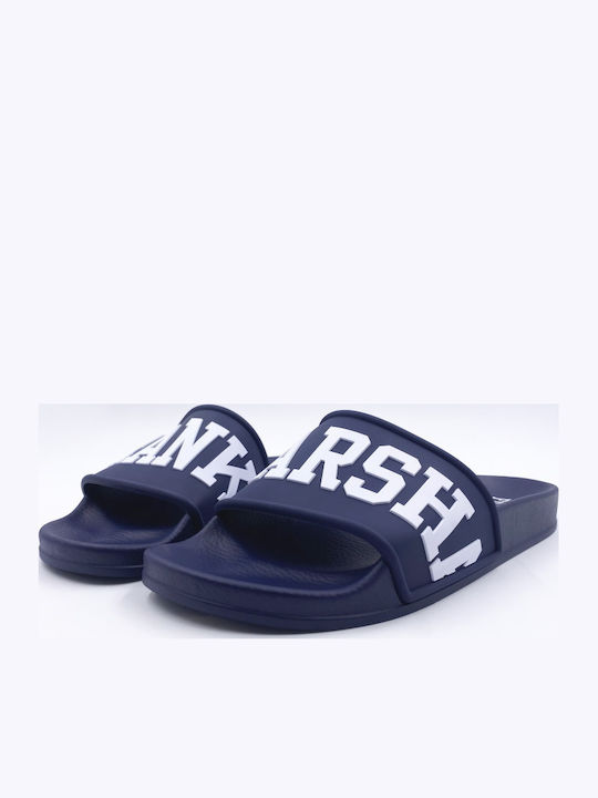 Men's Slides Blue