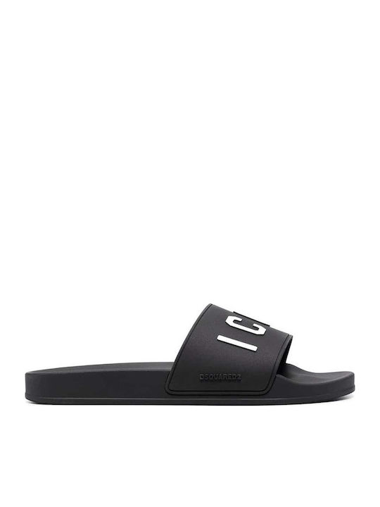 Be Icon Ανδρικά Slides Μαύρα