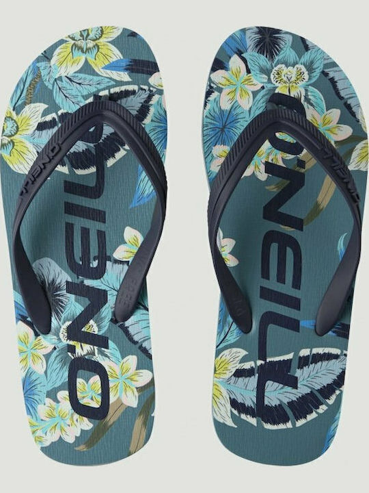Ditsy Cork Men's Flip Flops Black