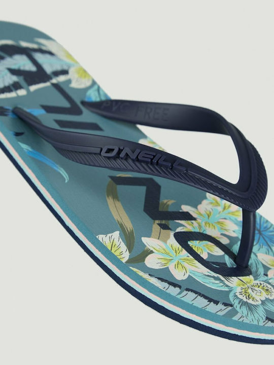 Ditsy Cork Men's Flip Flops Black
