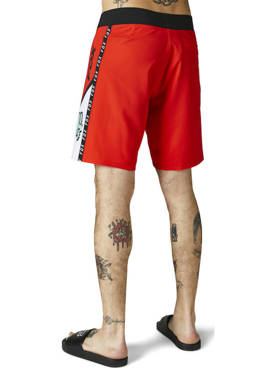 Dvide Men's Swimwear Bermuda Flo Red Striped