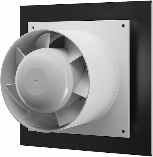 Dospel Veroni Glass 120 Wandmontage Lüfter 120mm Schwarz