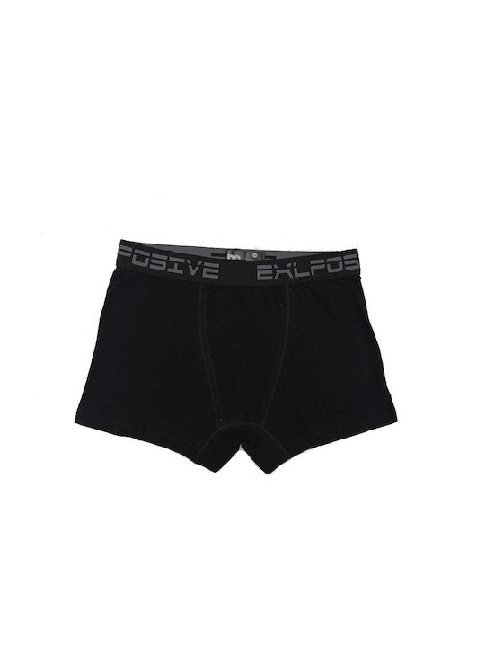Herren Boxershorts Schwarz Explosive