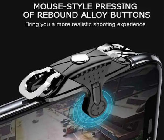 Mobile Gaming Triggers In Black Colour