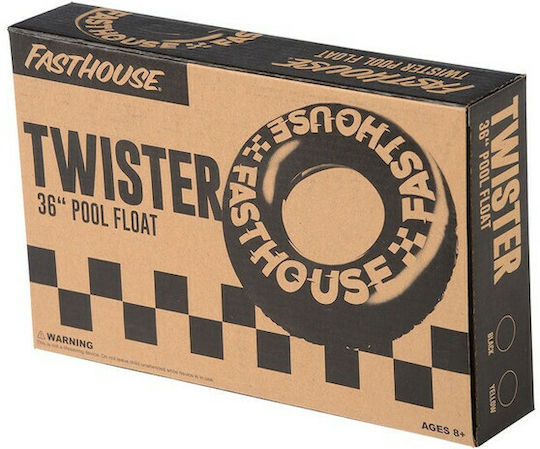 Fasthouse Twister Inflatable Floating Ring Black