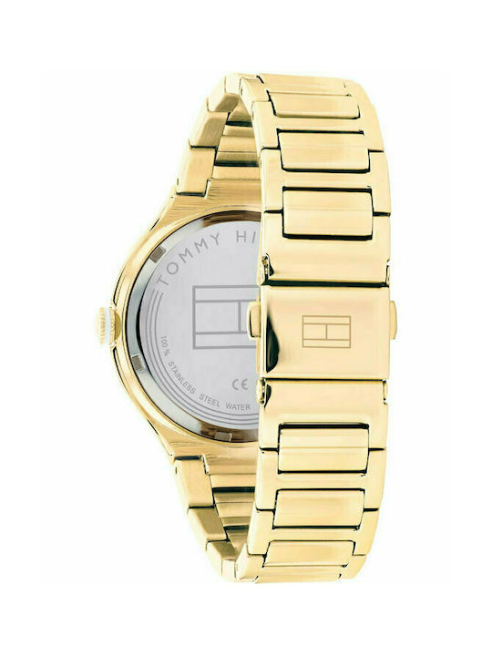 Tommy Hilfiger Naomi Uhr mit Gold Metallarmband