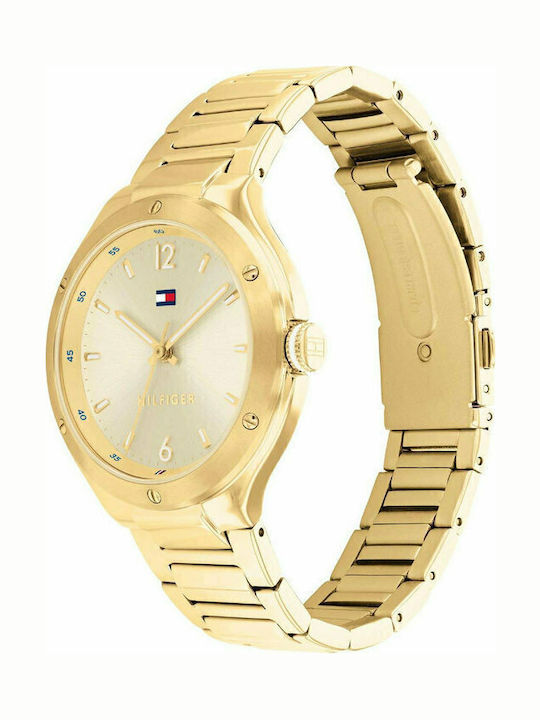 Tommy Hilfiger Naomi Women's Watch with Gold Metal Bracelet