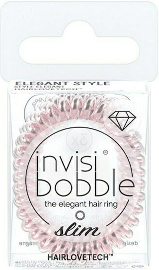 Invisibobble Slim Bella Rosa Galaxy 3τμχ Σετ Σπιράλ Λαστιχάκια 3τμχ