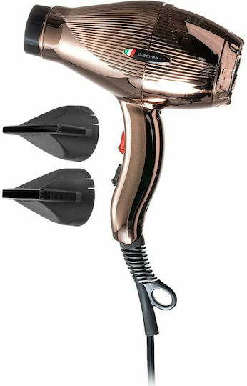 GammaPiu 2100 Light Premium Gold Rose Ionic Πιστολάκι Μαλλιών Ταξιδίου 2100W
