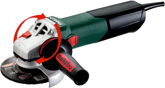 Metabo WE 19-125 Q MBrush Grinder 125mm Electric 1900W with Speed Control