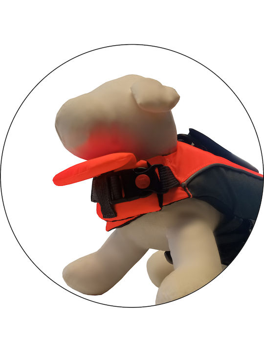 Pet Interest Life Jacket Dog Life Jacket Waterproof Small Red 40cm