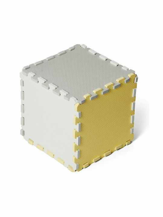 Kinderkraft Παιδικό Παζλ Δαπέδου Puzzle Luno Yellow 30τμχ