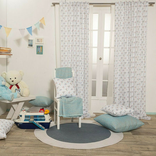 Teoran Kids Curtain Oliver with Rod Pocket