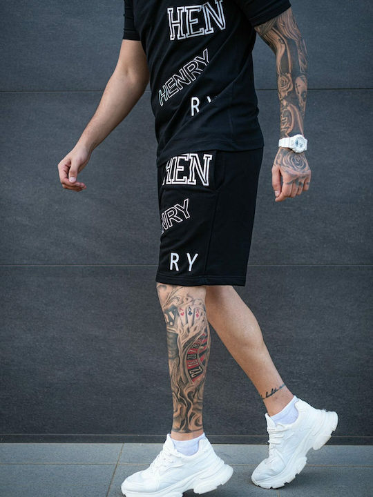 Sportliche Herrenshorts Schwarz