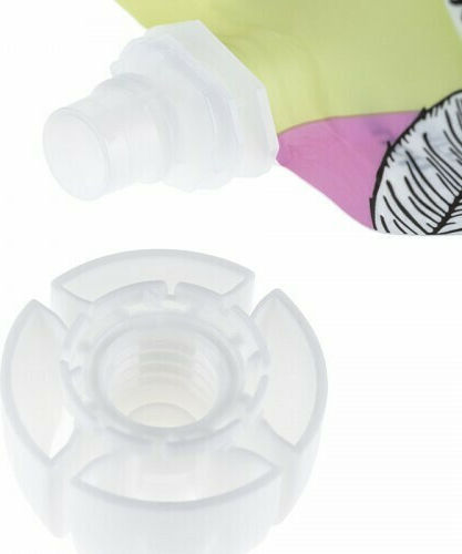 Akuku Plastic Baby Food Pouch 5pcs Transparent bws-