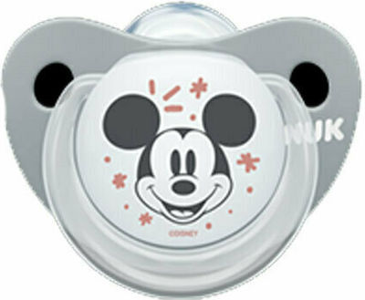 Nuk Orthodontischer Schnuller Silikon Mickey für 0-6 Monate 1Stück