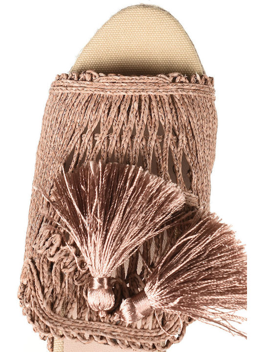 Platforme Dama Tip Slip On Bej