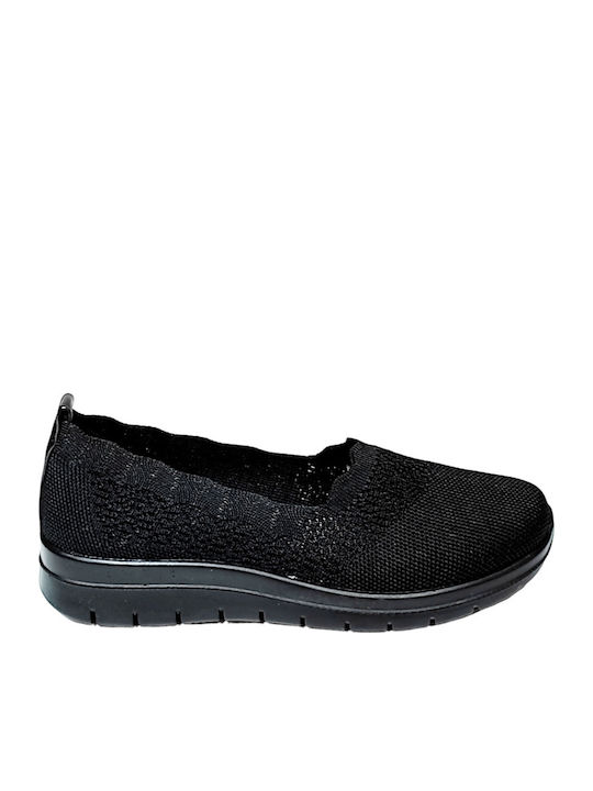 Ανατομικά Γυναικεία Slip-On Μαύρα
