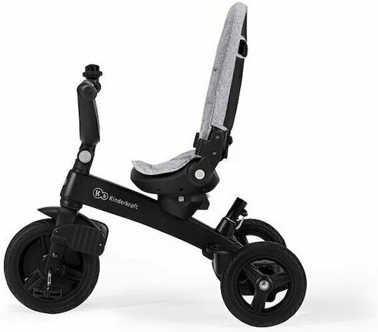 Kinderkraft Twipper Triciclete Pentru Copii Cu Mâner Pentru Părinți 5 În 1 Pentru 9 Luni Gri
