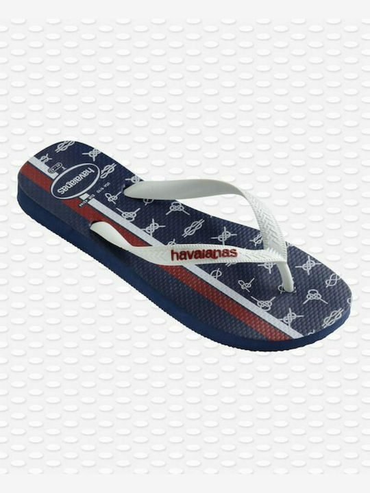 Top Nautical Herren-Flip-Flops Weiß