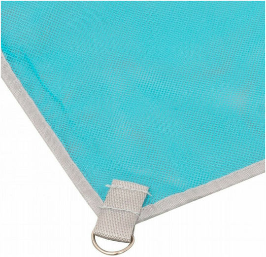 Campus Beach Mat Plastic Sand-Free Light Blue 200x200cm