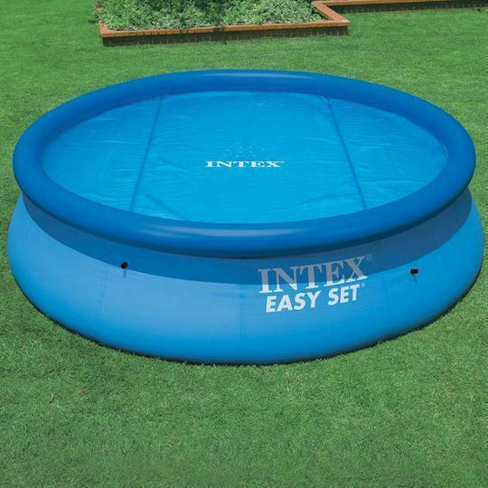 Intex Слънцезащитен крем Кръгло покривало за басейн Easy Set Диаметър 366бр 1бр