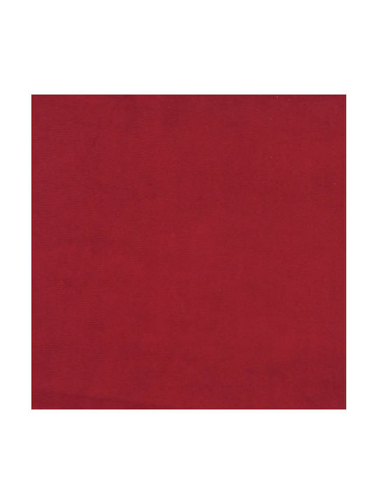 Stoff Fußhocker Bordeaux 55x54,5x42cm